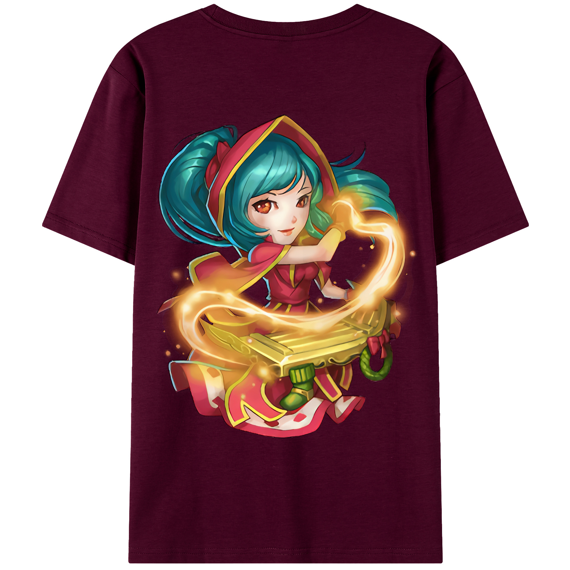 リーグ・オブ・レジェンド League of Legends LOL レディース半袖Tシャツ(バックプリント)